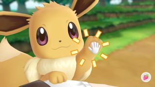 Pokemon Let's Go, Eevee screenshot