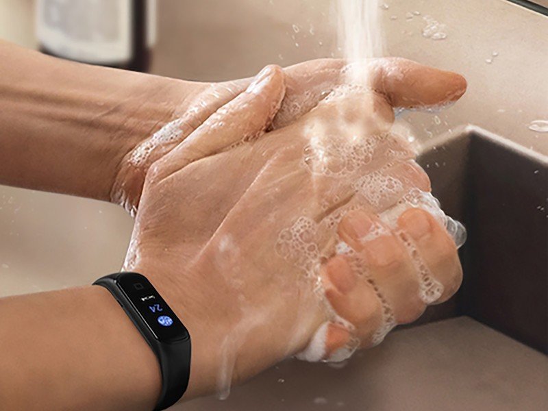 Galaxy Fit 2 Washing Hands