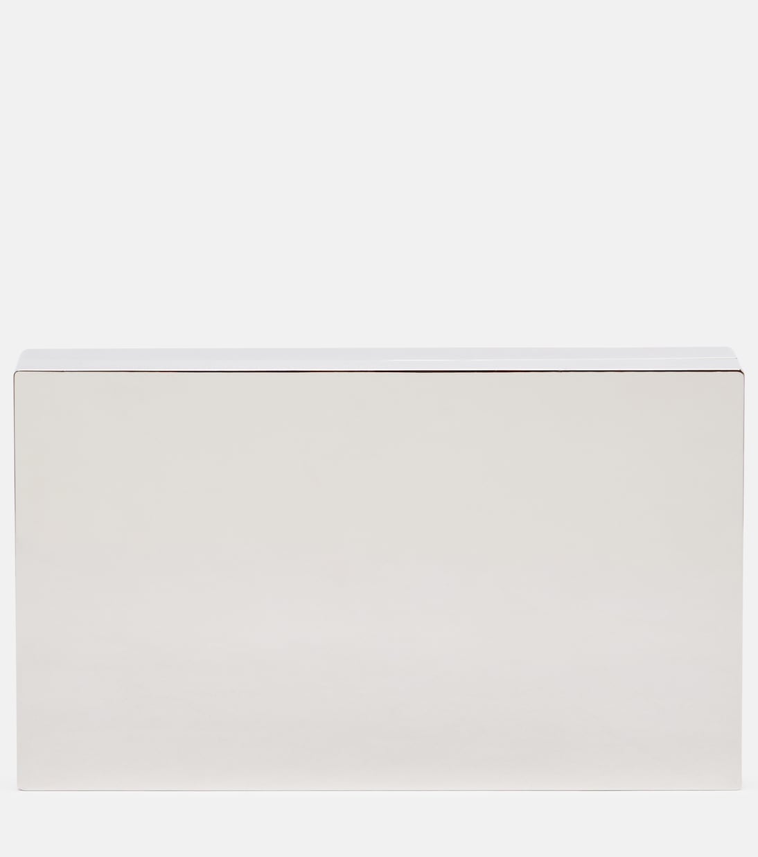 Box Mini Clutch in Silver - Toteme