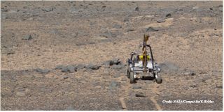 Mars Rover test in Atacama