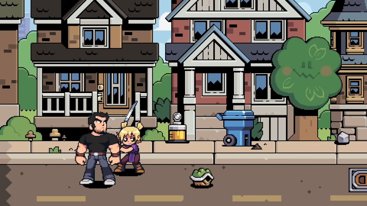 Roxie and Lucas in Scott Pilgrim EX