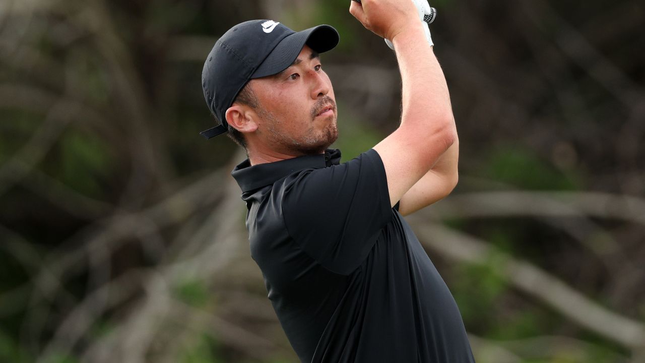 Doug Ghim takes a shot at the Cognizant Classic