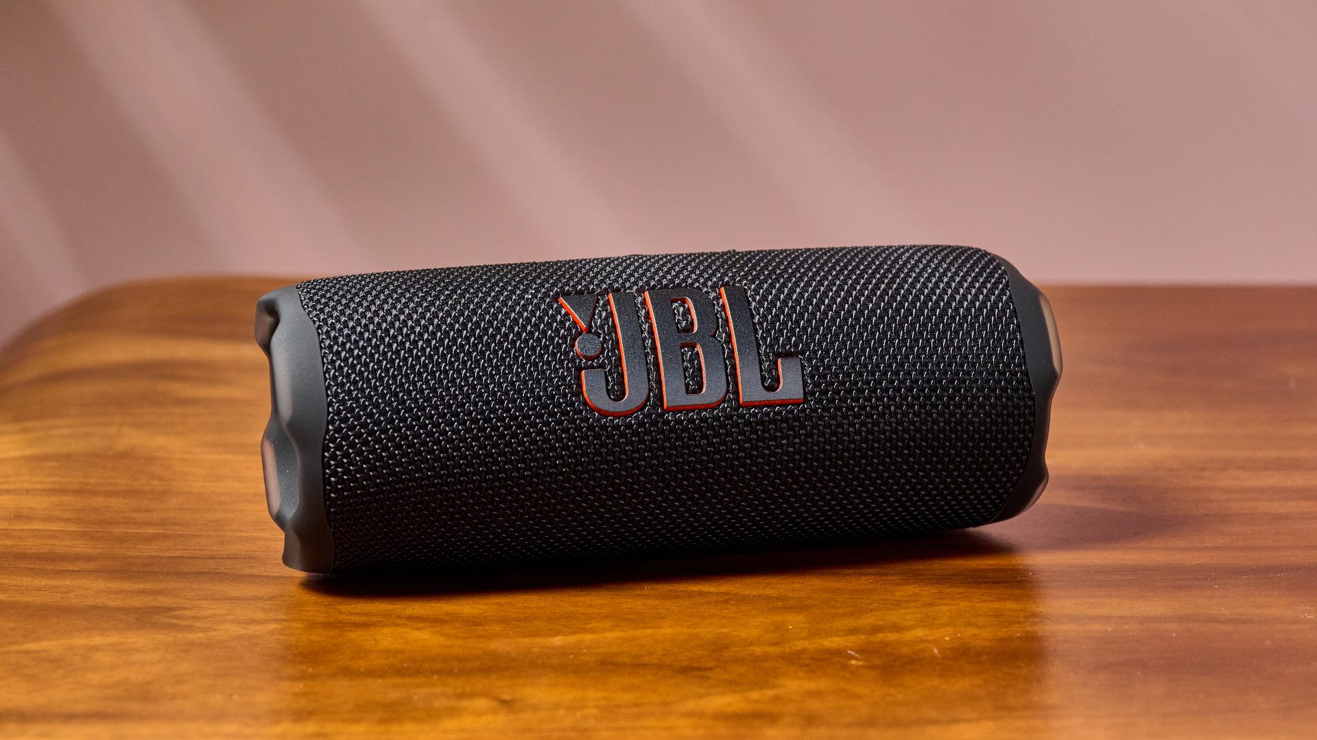 JBL Flip 7 resting on table