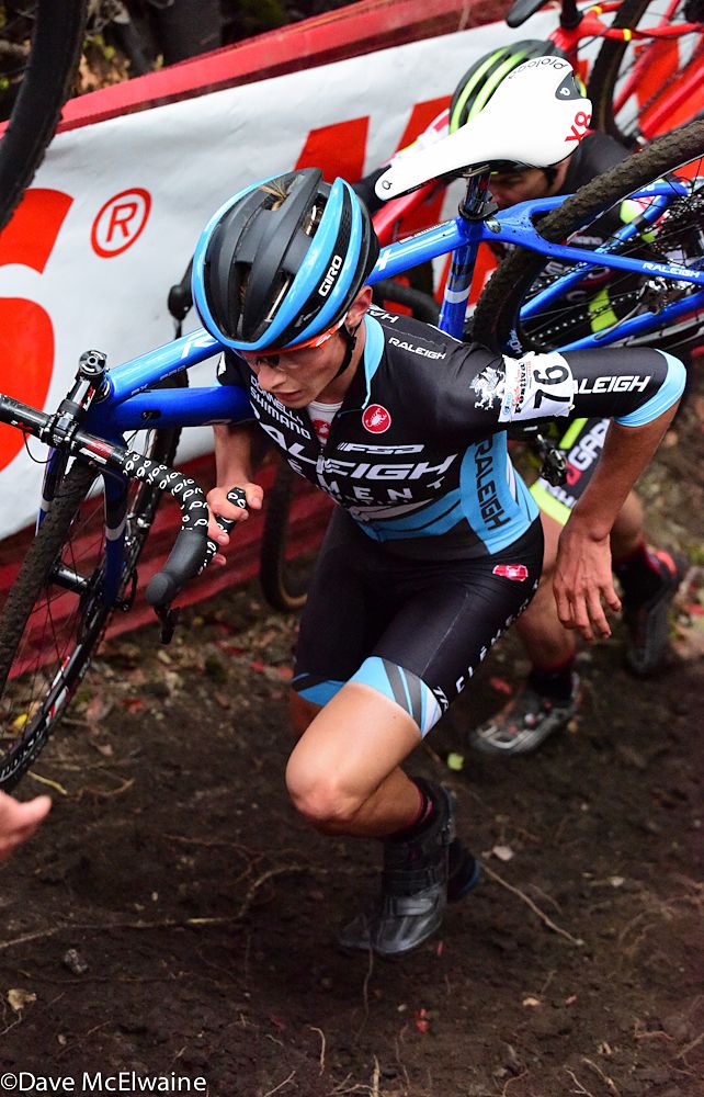 Lance Haidet (Raleigh Clement) running a new uphill chute