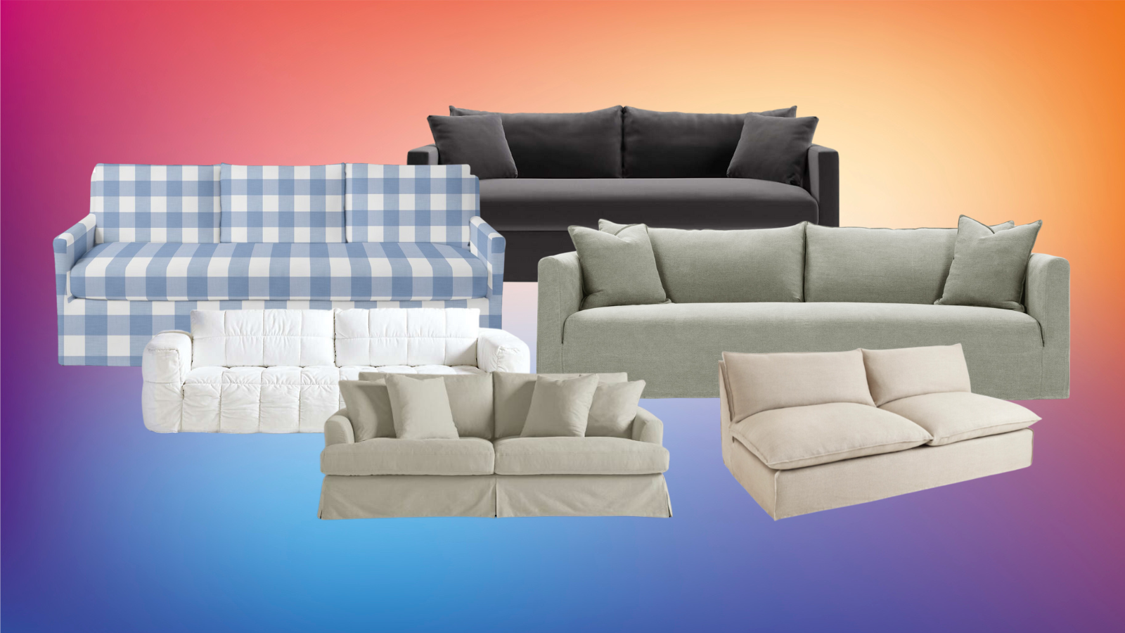 Modern Slipcover Sofas: 12 Practical (But Stylish!) Picks