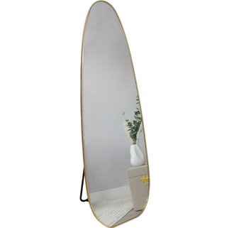 Golden Frame Organic Long Mirror