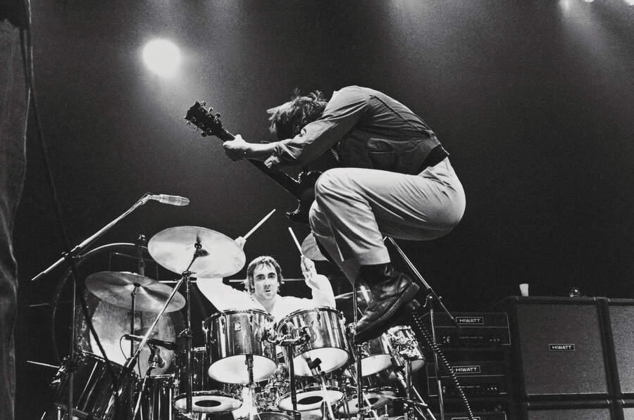 The Who onstage