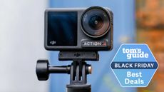 A DJI Osmo Action 4 action camera