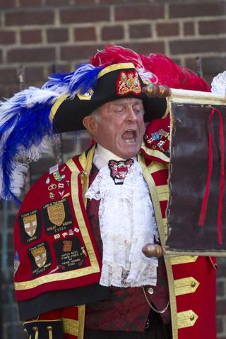 Town Crier Tony Appleton