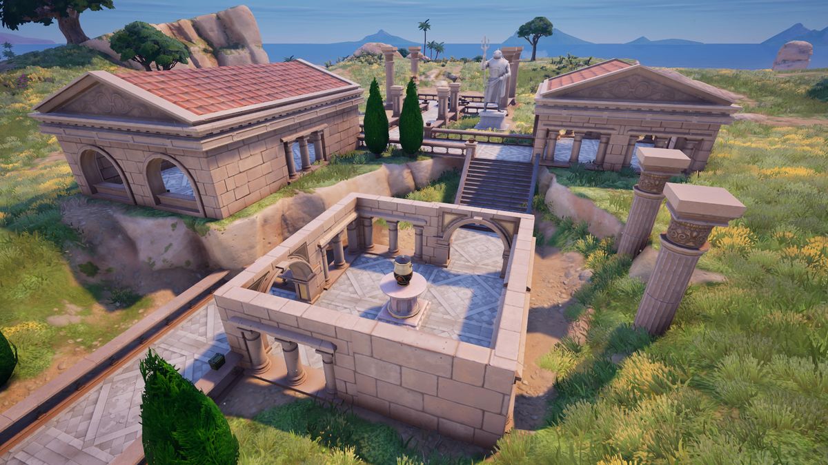 Fortnite Coastal Columns: Where to visit it | GamesRadar+