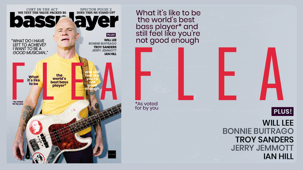 Flea Stars On The Cover Of The New Issue Of Bass Player Guitar World