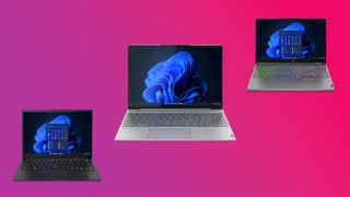 Image depicting several Lenovo laptops on sale for Memorial Day.