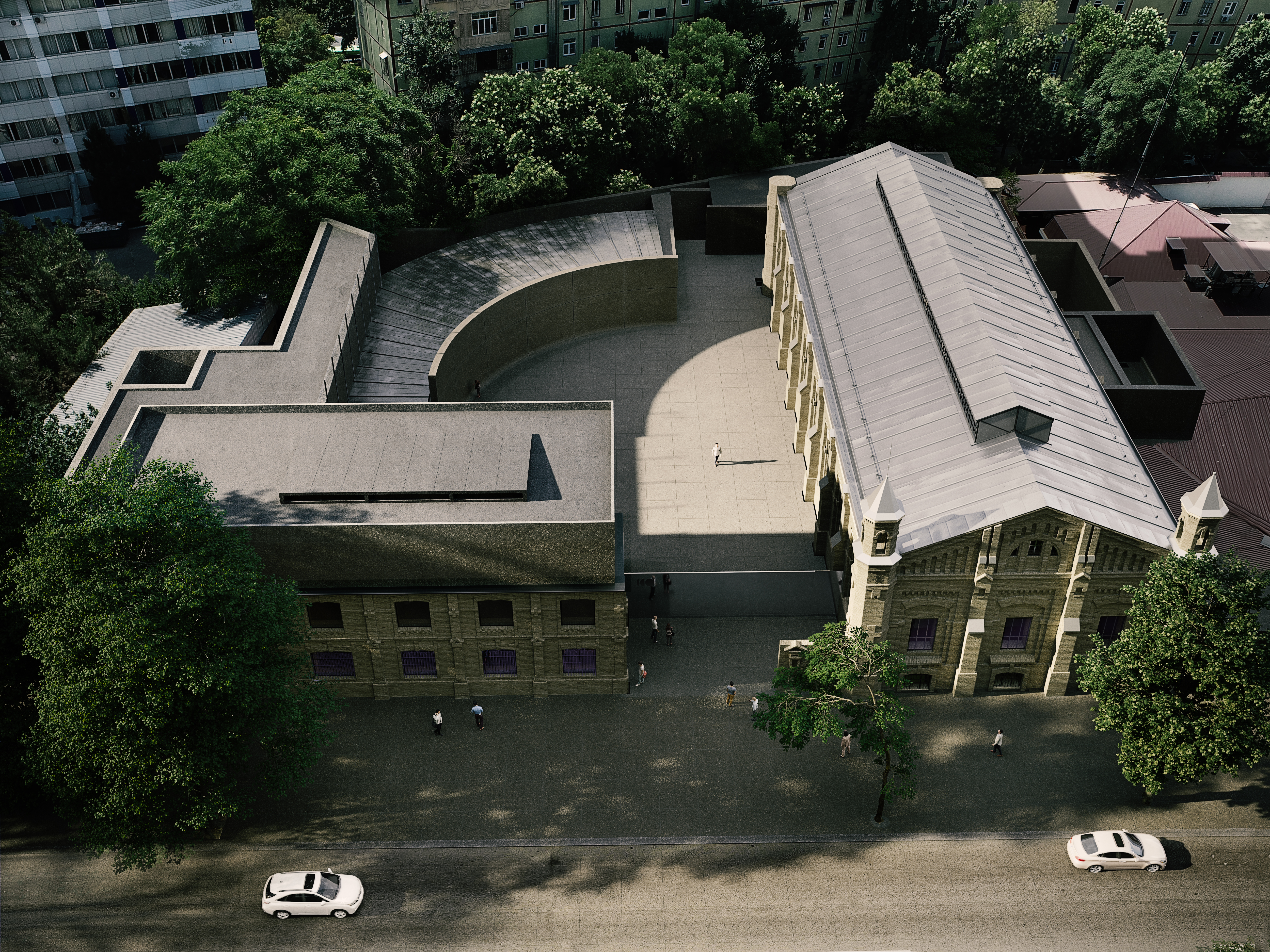 CCA Tashkent seen from above