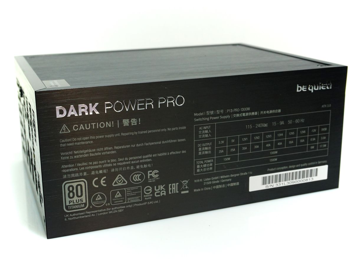 Be Quiet Dark Power Pro 13 1300W Power Supply Review | Tom's Hardware