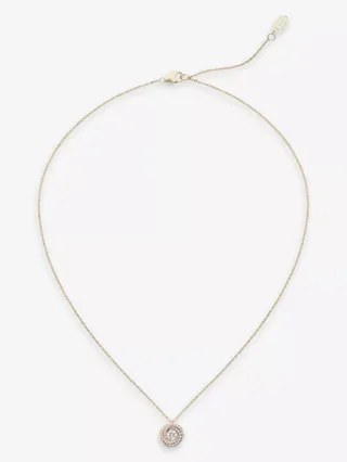 Trinity De Cartier 18ct White, Rose, Yellow-Gold and 0.029ct Brilliant-Cut Diamond Pendant Necklace