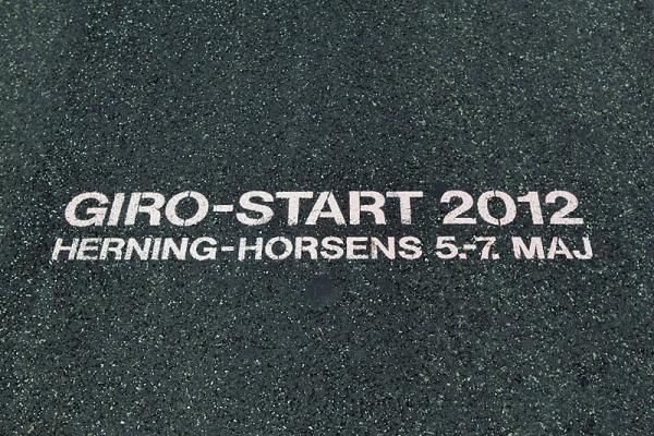 The 2012 Giro d'Italia begins with three stages in Herning, Denmark.