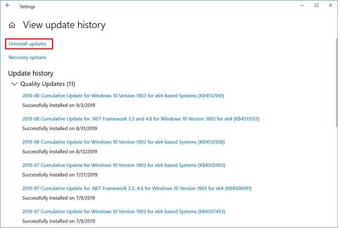 How to fix high CPU usage after installing update KB4512941 on Windows ...