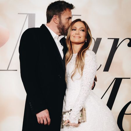 Ben Affleck and Jennifer Lopez attend the Los Angeles special screening of "Marry Me" on February 08, 2022 in Los Angeles, California