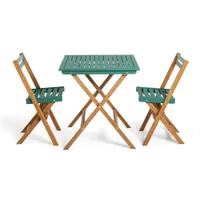 Dudena 3-Piece Garden Set in Acacia Wood | £175 £140 at La Redoute