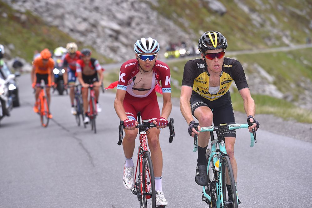 Steven Kruijswijk and Rein Tamarae