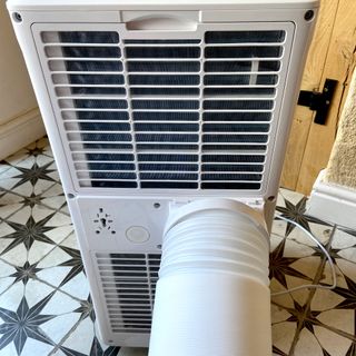 The MeacoCool MC Series 7000BTU Portable Air Conditioner exhaust vent