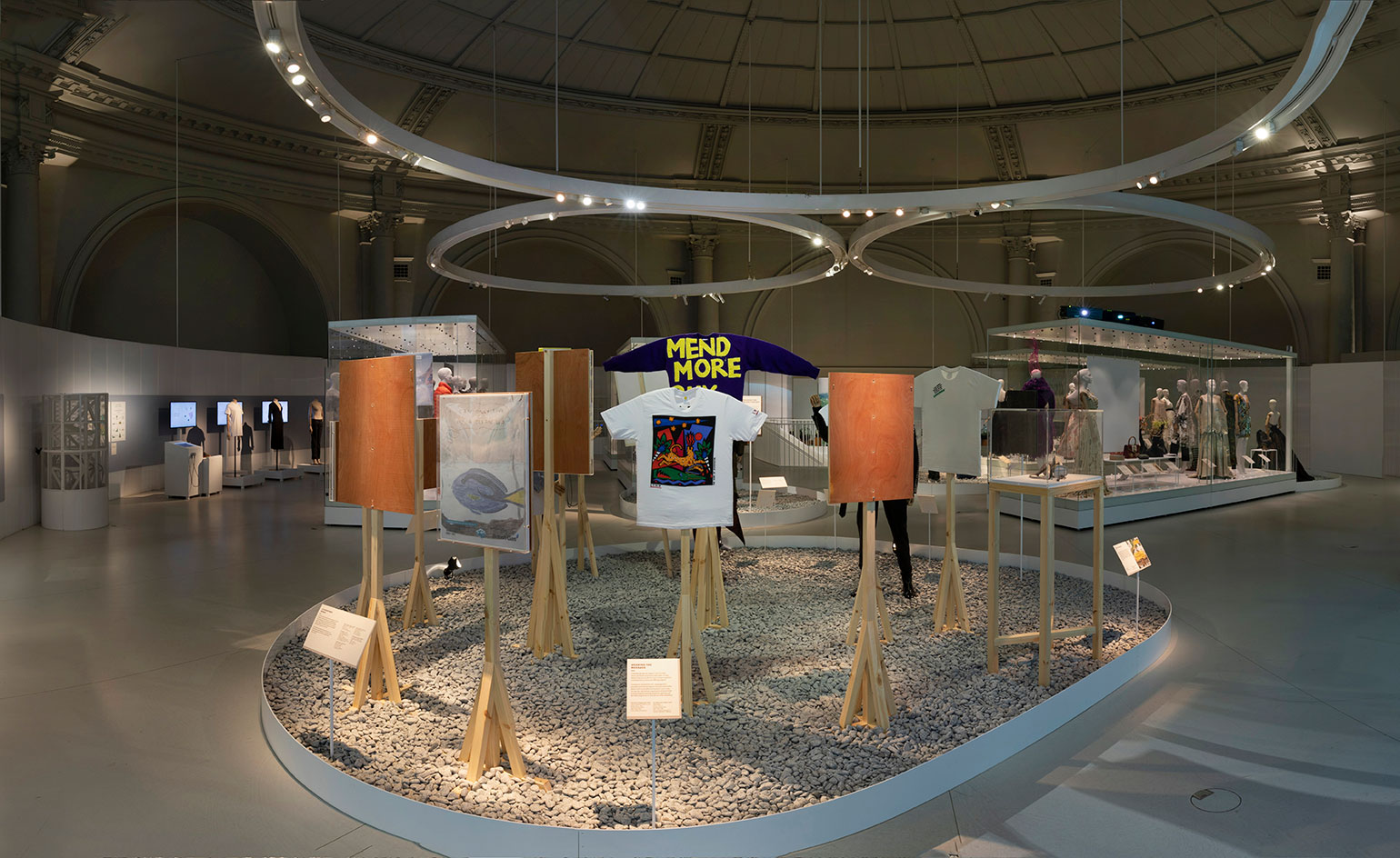 The exhibition shines a light on innovative and sustainable fabrics