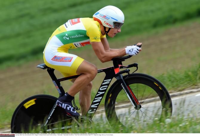 Simon Spilak (Katusha) in yellow