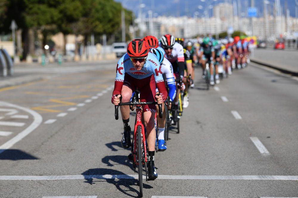 Katusha-Alpecin ride for their sprinter Marcel Kittel