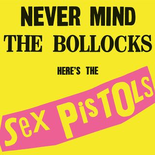 'Never Mind the Bollocks Here's the Sex Pistols' album cover artwork