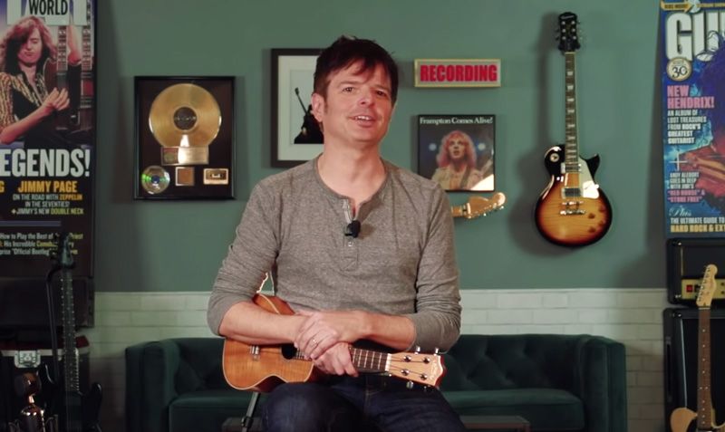 Paul Riario Watch Paul Riario Demo Ernie Ball's New Ukulele Strings | Guitar World