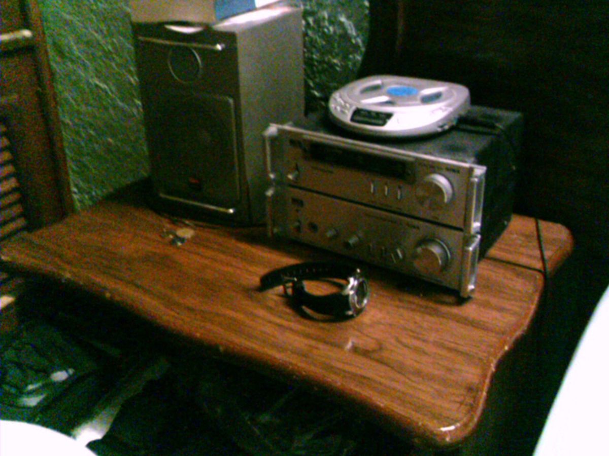 That AIWA Stereo in maker's teenage room in 2005