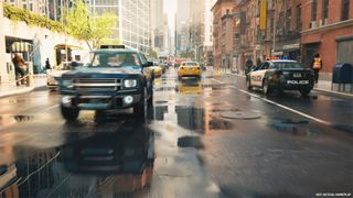 Cities: Skylines 2 Autos fahren auf einer Straße