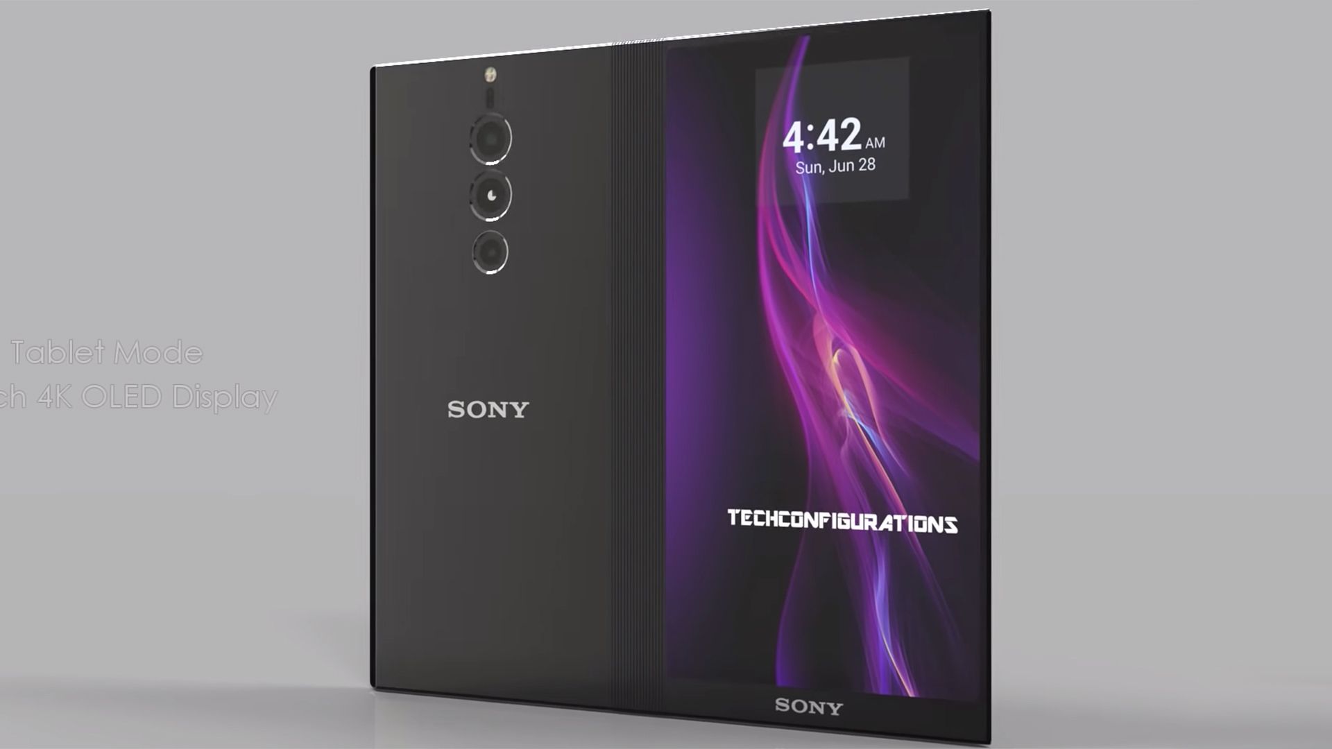 sony folding phone