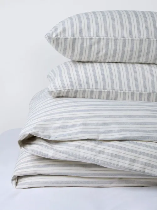 Ottawa Pure Brushed Cotton Stripe Bedding