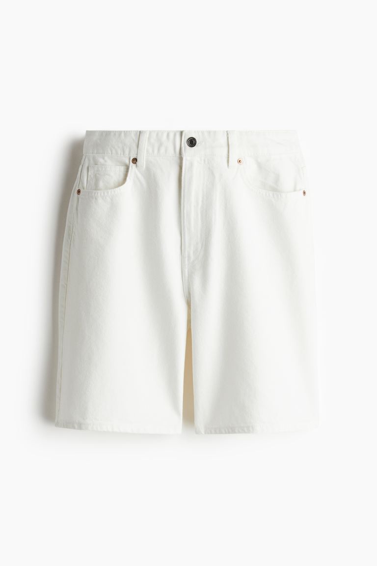 Denim Bermuda Shorts