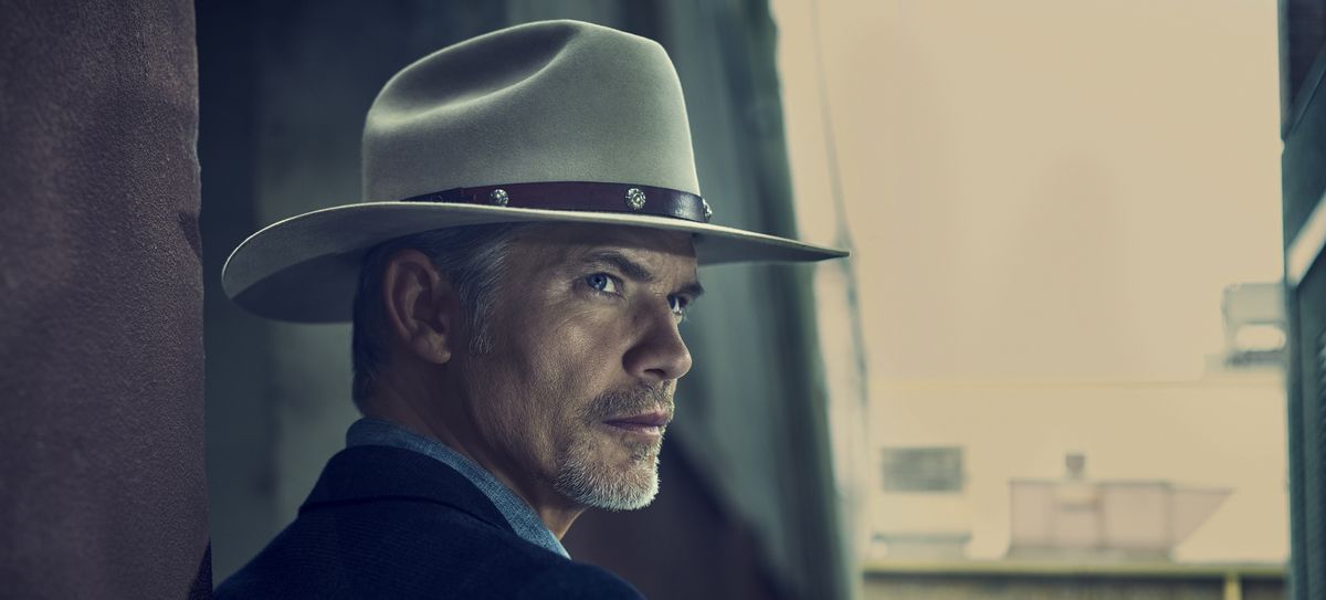 Timothy Olyphant as Raylan Givens in &#039;Justified: City Primeval&#039;