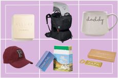 Best gifts for new dads illlustrated by montage of products