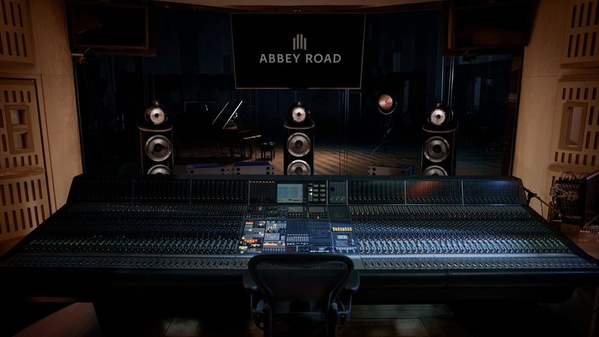 Bowers &amp; Wilkins speakers at Abbey Road studios.
