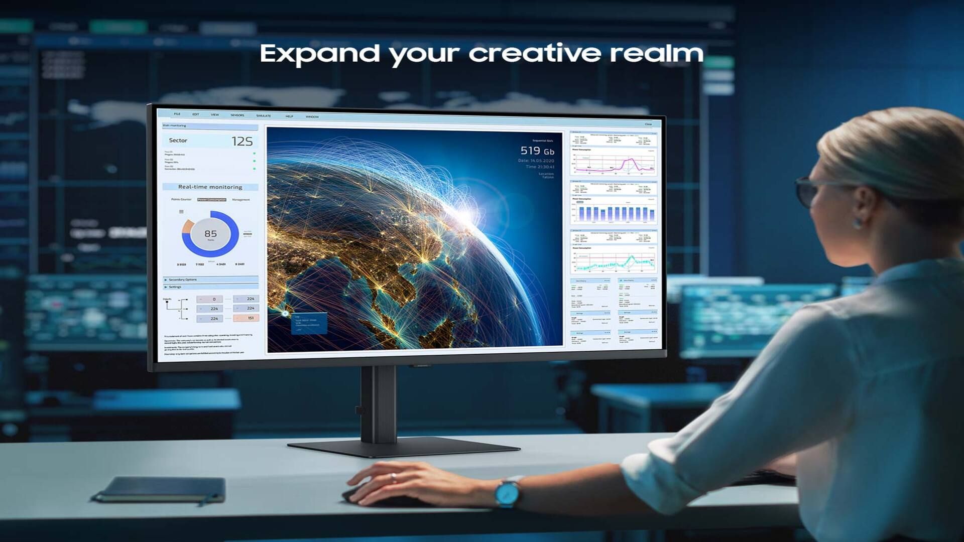 Forget dual screens, Samsung’s new 37-inch 4K ViewFinity monitor ...