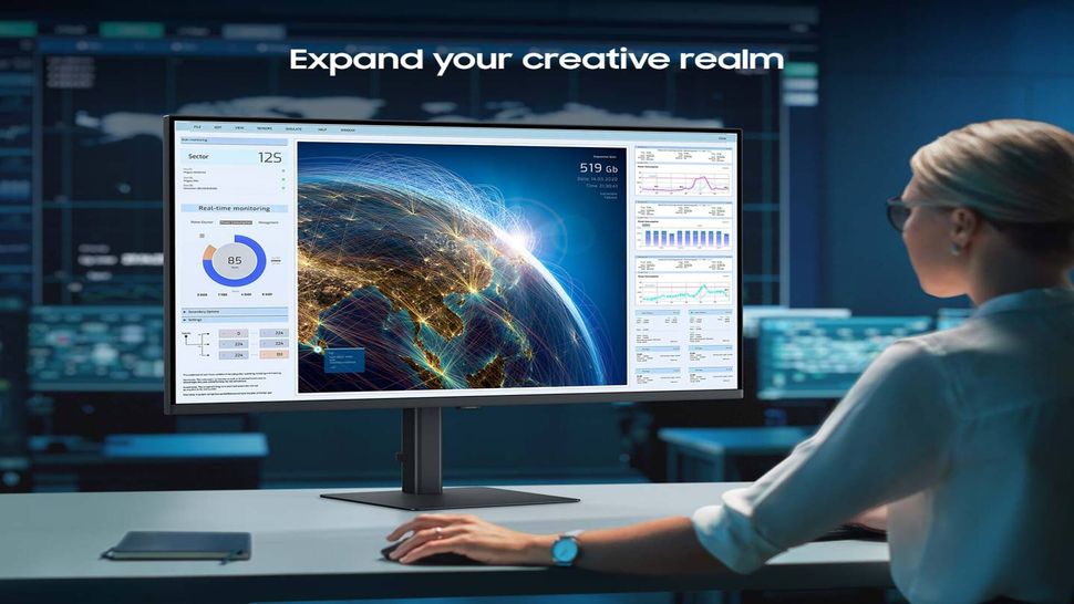 Forget dual screens, Samsung’s new 37-inch 4K ViewFinity monitor ...