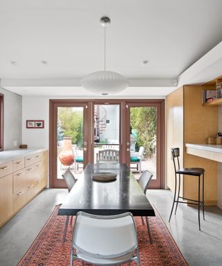 Kitchen in Lenny Kravitz home in California