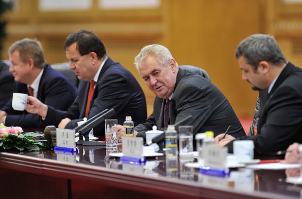 Czech President Milos Zeman