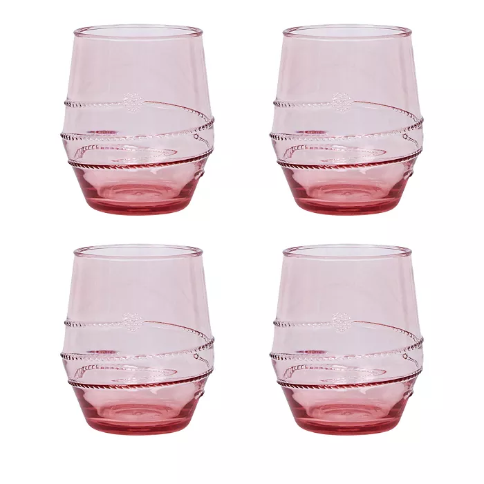Amalia Acrylic Small Tumbler, Set of 4