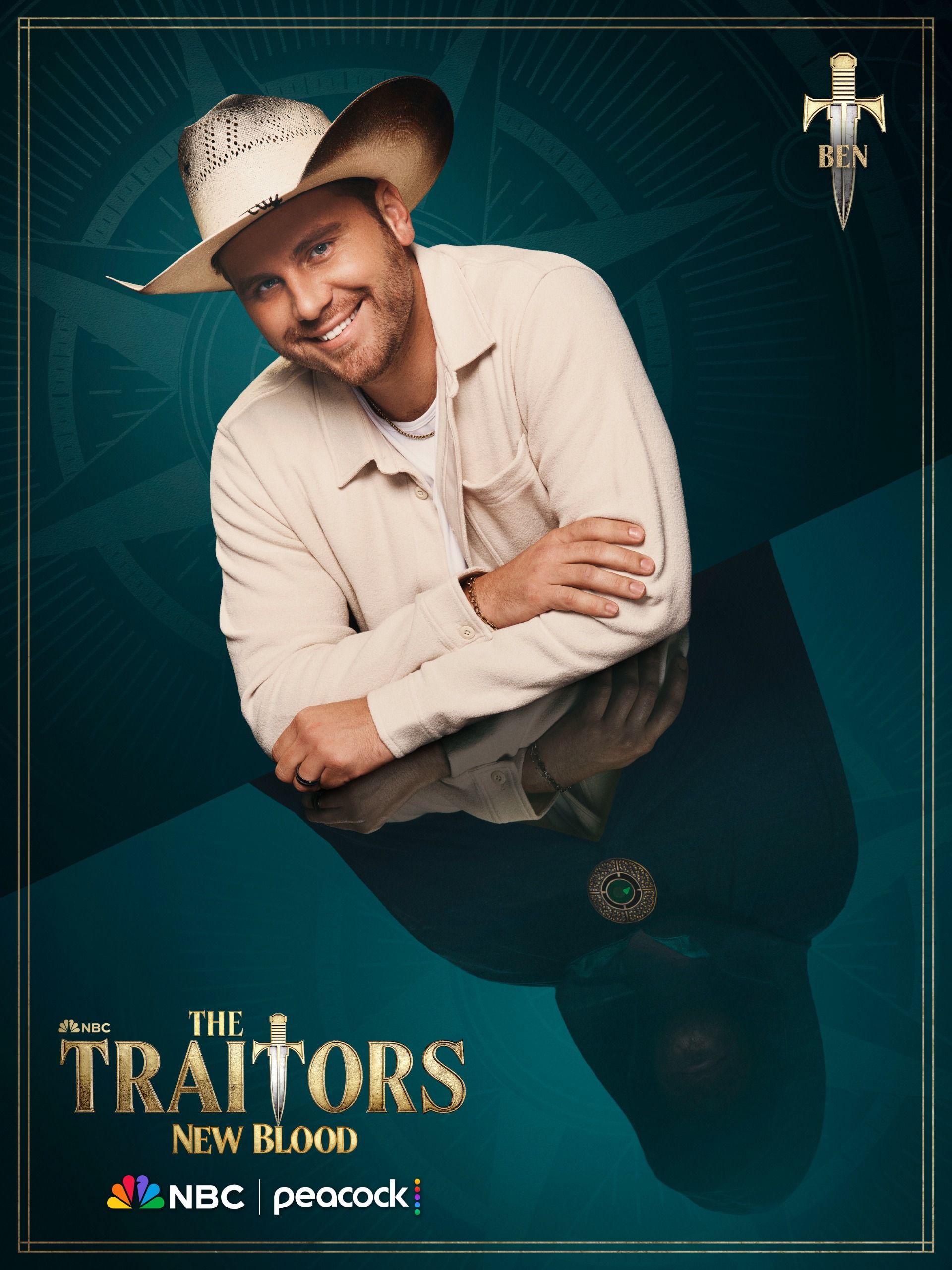 The cast portrait for Ben McDonnell from NBC's 'The Traitors: New Blood.'