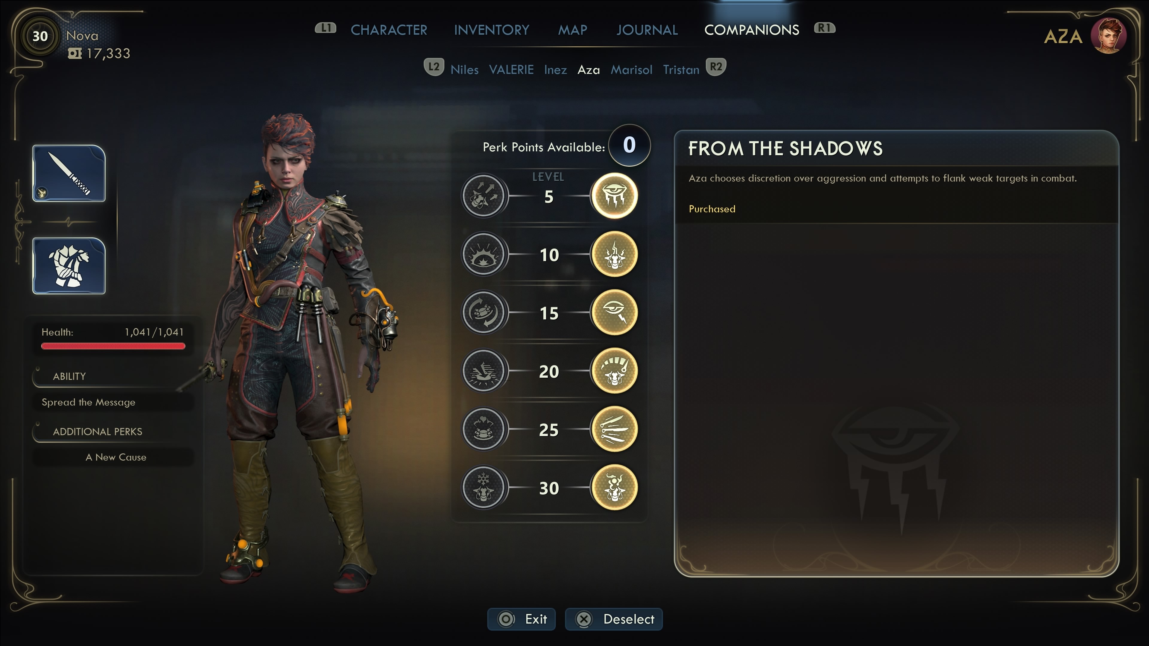 Outer Worlds 2 Aza companion