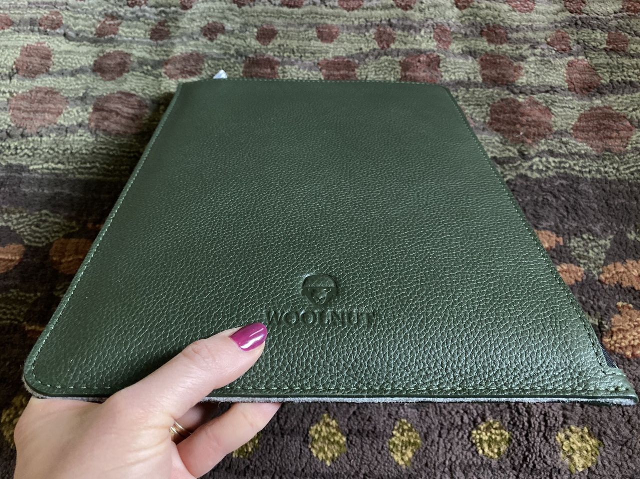 Woolnut Leather Folio for MacBook