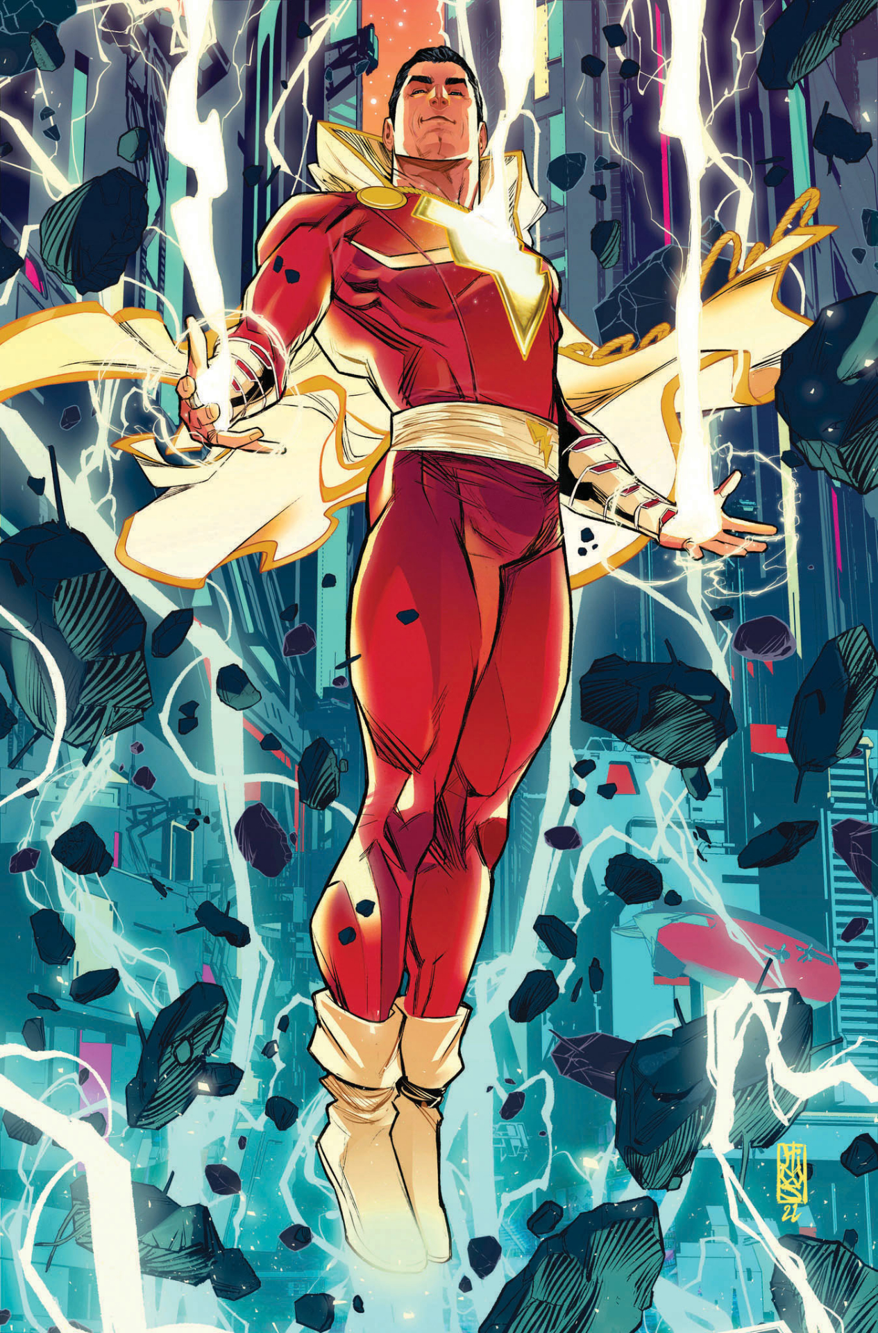 ¡Shazam!  #1 arte