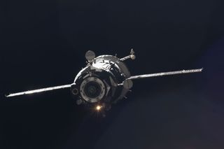 Soyuz TMA-05M Departs International Space Station