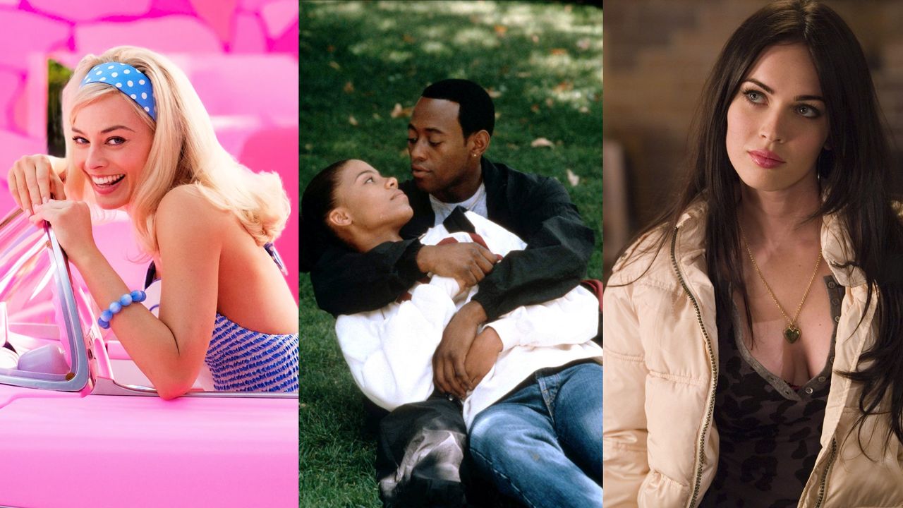 a collage of the best movies directed by women including barbie love and basketball and jennifer&#039;s body