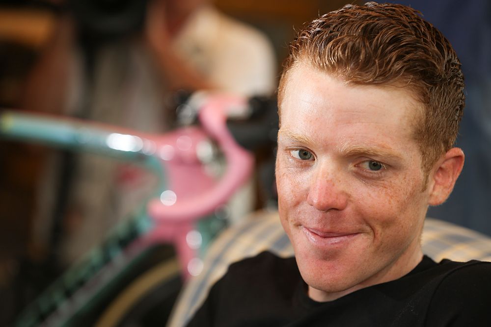 Steven Kruijswijk (LottoNL-Jumbo) looks relaxed and confident heading into the last week of the Giro d'Italia